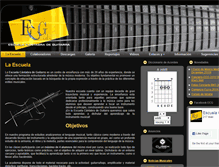 Tablet Screenshot of ecguitarra.com